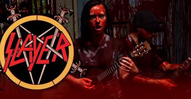 Here's Slayer sounds like the Ukulele | The Circle Pit